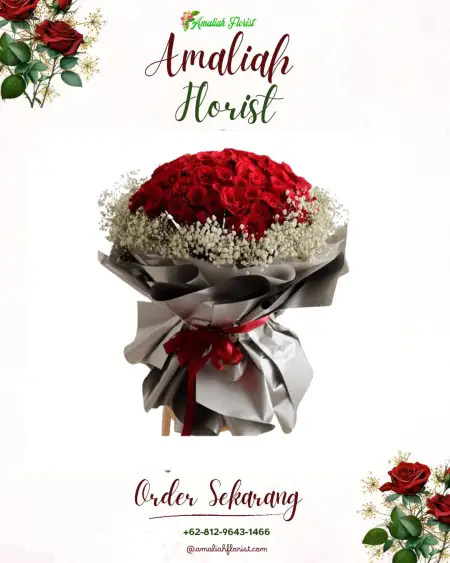 Buket Bunga Setapuk Kecil