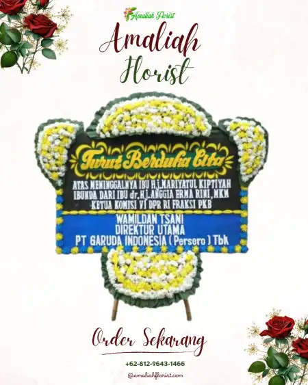 Papan Bunga Duka Setapuk Kecil